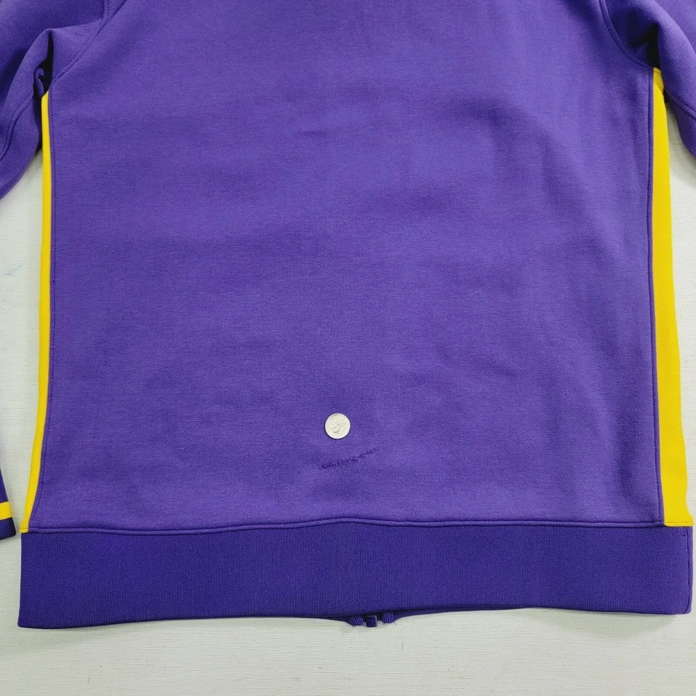 Los Angeles Lakers Showtime Womens Nike Dri-FIT NBA Full-Zip Hoodie Sz M Defect‎